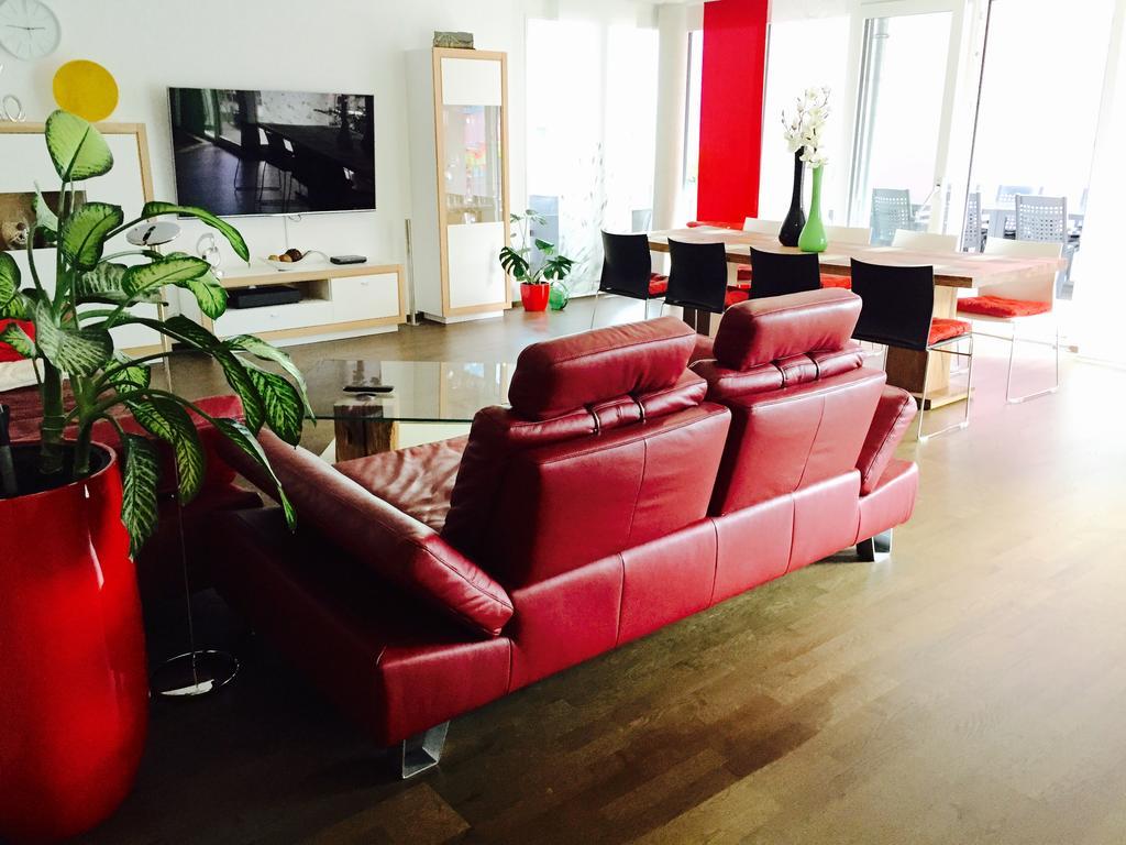 Rhein Melodie Riverview Luxury Konstanz Oda fotoğraf