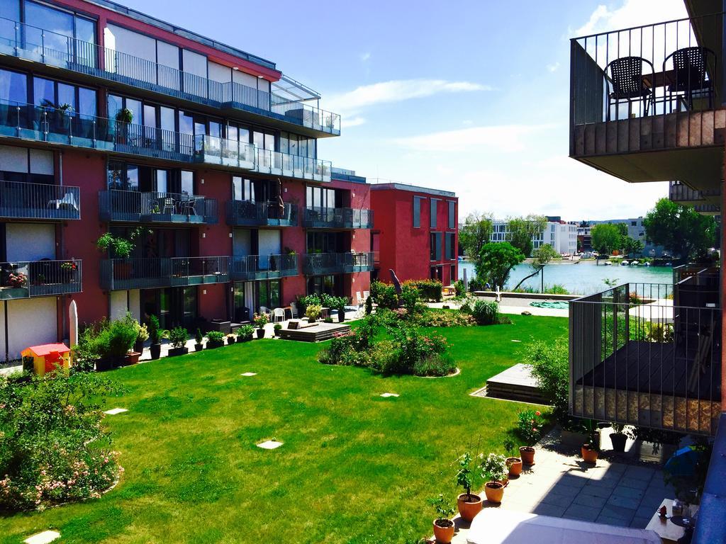 Rhein Melodie Riverview Luxury Konstanz Oda fotoğraf